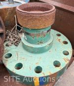 7-1/16 10K Wireline Flange x E-32 Thread