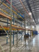 Racking, shelving, storage totes, and contents