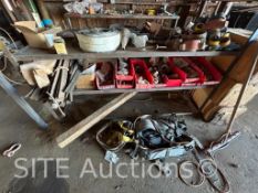 Various tools and Valve Parts, Nuts and Bolts,