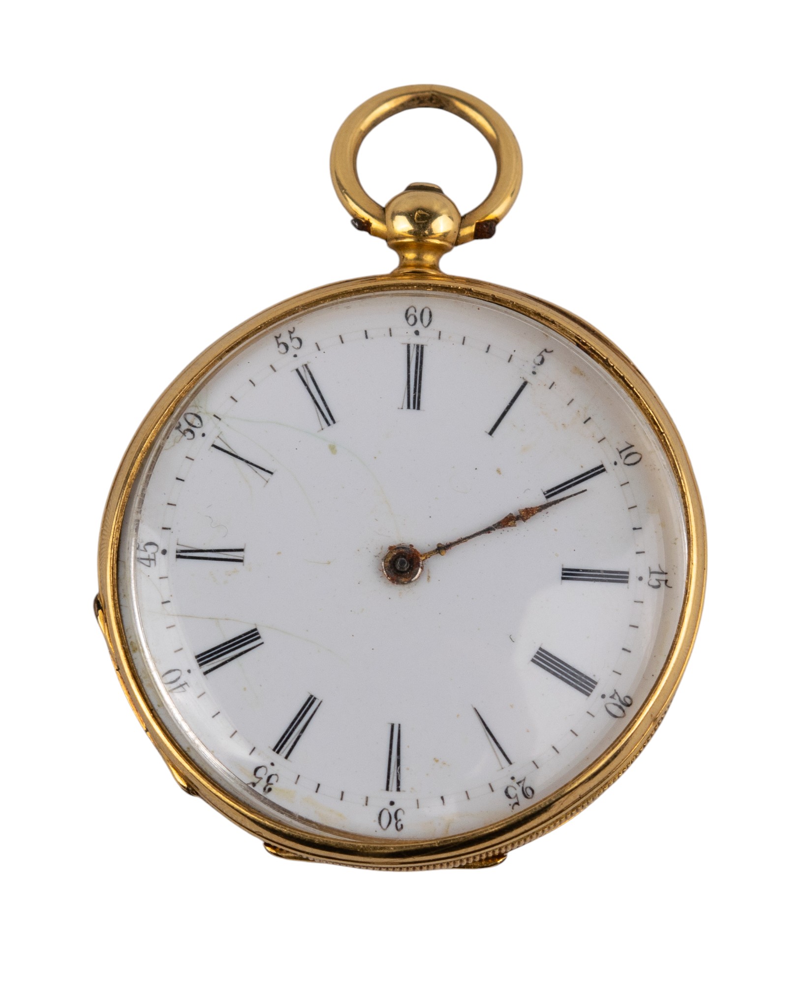Continental, Circa 1870, An 18 carat yellow gold pocket watch