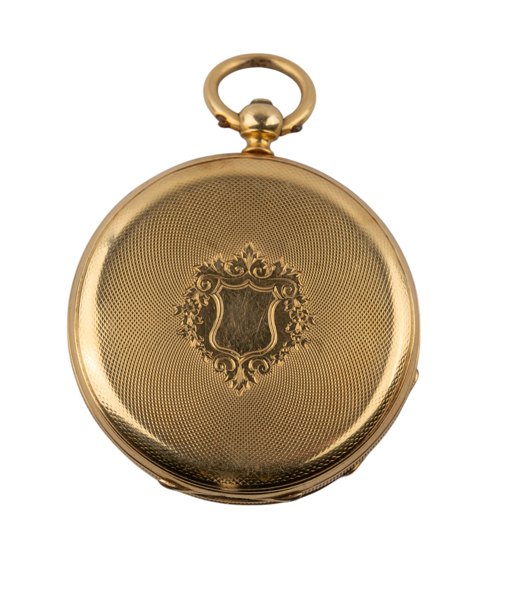 Continental, Circa 1870, An 18 carat yellow gold pocket watch - Image 2 of 2
