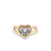 Chopard 18k Yellow Gold Happy Diamonds Heart Ring