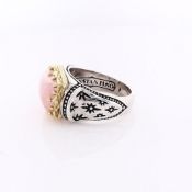 Konstantino Two-Tone Astria Morganite Doublet Ring