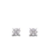 Tiffany & Co. Platinum Diamond Stud Earrings