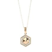 Michael M. Mini Hex Pendant Necklace