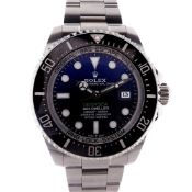 Rolex Stainless Steel Deepsea Sea-Dweller with James Cameron Dial