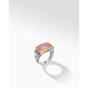 Konstantino Two-Tone Astria Morganite Doublet Ring