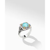 Konstantino Two-Tone Turquoise Ring
