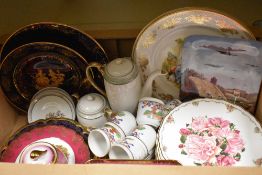 Eight Royal Albert 'Queen Mother's Favourite Flowers' limited edition collectors plates with