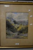*Local Interest - E.Tucker (19th/20th Century, British), watercolour/gouache, Rydal Water, a tree
