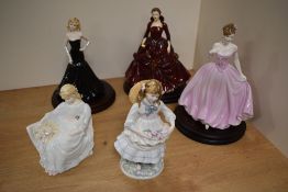 A limited edition Royal Doulton bone china figurine 'A Christmas Wish' HN5119, designed by J Bromley
