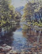 *Local Interest - After Judy Boyes (20th Century, British), coloured prints, 'Lakeland Cottage