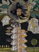 Artist Unknown (20th Century), mixed media, A fish arrangement, displayed within a stainless steel