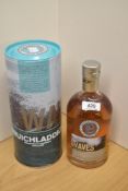 A bottle of Bruichladdich Waves Islay Single Malt Scotch Whisky, 2nd Edition, 46% vol, 700ml, in tin
