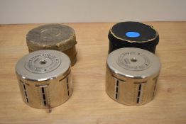 Two vintage money boxes 'The Yorkshire Penny Bank Ltd'.