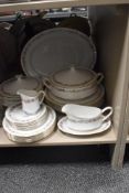 An assorted collection of Paragon Belinda patterned tableware, to include an oval ashette, and two