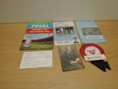 A collection of Manchester City Ephemera, FA Cup Final Programme 1969 vs Leicester City, Division