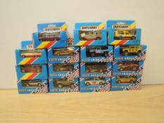 Fifteen Matchbox diecasts, 1981 MB37 Matra Rancho, MB38 Ford Model A, MB39 Rolls Royce, MB42 57 T-