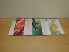 Three Graphic Novel/Fantasy volumes, Jodorowsky Moebius, The Incal 1, 2 & 3, 1988, all appear in