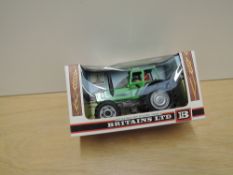 A 1980's Britains model 9526 Deutz DX110 Trractor in original window display box with card insert