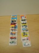 Fourteen 1970's Matchbox die-casts, No 9 AMX Javelin, No22 Blaze Buster, No 23 Atlas Truck, No 35