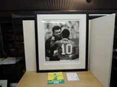 A Washington Green Fine Art Limited Edition Print, Pele, Pele & Ali, 89/95, bearing pencil