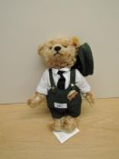 A modern Steiff Bears, 664694 Flying Scotsman Always Bear, with yellow tag, badge, swing label and