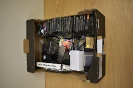 A box of various filters