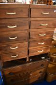 A selection of early to mid 20th Century ply furniture