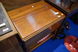 A vintage mahogany tea trolley, approx 90 x 60cm