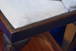Two traditional dressing table stools