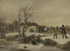 Charles Hunt (1803-1837, British) after Francis Calcraft Turner (1782-1846, British), two coloured