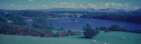 After Graham Catherall (Photographer, Welsh), Four photographic prints of countryside and coastal