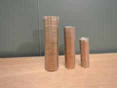 A collection of 150 1971 uncirculated GB Coins, Two Pence x50, One Pence x50 and Half Pence x50, all