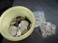 A collection of 20th century Irish Coins, Half Penny to One Pound, Silver seen, many coins included