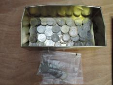 A collection of modern GB 50p. £1 & £2 Coins, 50p comprising: 1994 D-Day x2, 1997, 1998 NHS x2, 2000