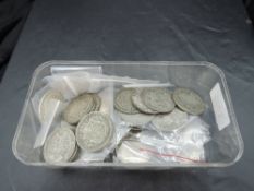 A collection of GB Silver Half Crown, mainly 1920-1946, pre 1920 Half Crowns seen, approx 9oz of