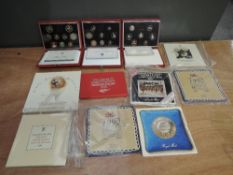 A collection of 8 GB Uncirculated Coin Sets, 1967, 1973, 1983, 1986, 1988, 1989, 1990 x2 along