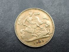 A United Kingdom 1903 Edward VII Gold Half Sovereign, Royal Mint