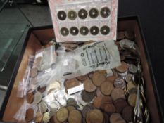 A large collection of World Coins, Cupro-Nickel and Cooper etc, Royal Mint 1970 Proof Coinage of