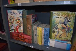 Children's/Illustrated. A selection, includes; a Harry Theaker illustrated King Arthur; An Alice