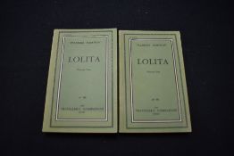 Literature. Nabokov, Vladimir - Lolita. Paris: The Traveller's Companion series published by The