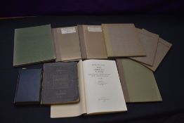 Facsimile editions of Old English Texts. A selection of works, including: the 1976 Scolar Press