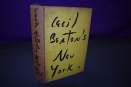 First Edition. Cecil Beaton's New York. London: B. T. Batsford Ltd. 1938. Original cloth. No dust