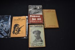Military interest. Includes; The Soldier's Song: The Story of Peadar O Cearnaigh by Seamus de Burca.