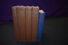 The Complete Works of William Shakespeare. London: Nonesuch Press, 1953. Four volumes. Publisher's