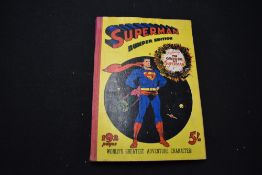 Superman Bumper Edition - Featuring 'The Origin of Superman'. 1951, reprint. Original covers. A