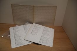 A VG/VG copy of Pink Floyd's ' The Wall ' double album set