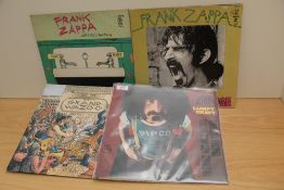 A lot of four albums by Frank Zappa and the Mothers - all around the VG/VG grade - viewing