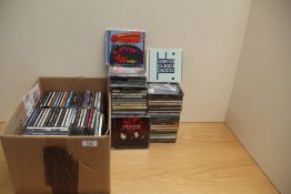 A lot of 100 Compact Discs - A great collection of titles with resale potential - rock , indie ,